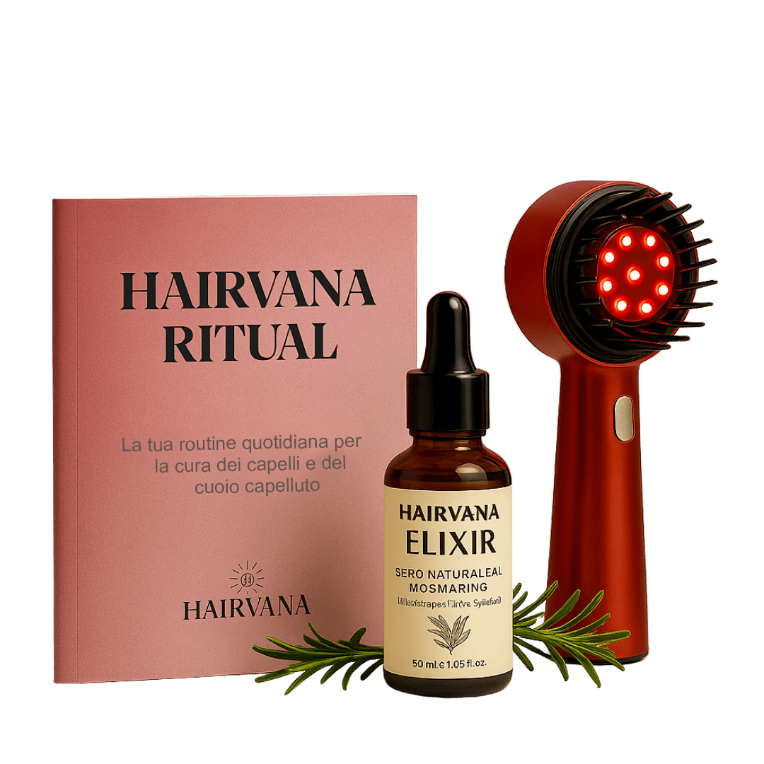 Hairvana Bloom™ - Massaggiatore a Luce Rossa - Hairvana