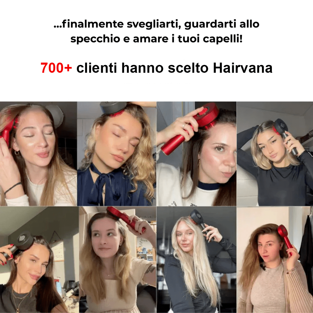 Hairvana Bloom™ - Massaggiatore a Luce Rossa - Hairvana